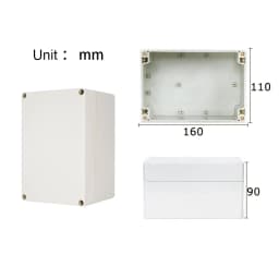 Junction ABS Box for Electronic Project Electrical Cable IP67 Outdoor Waterproof Plastic Cases DIY Sealed Enclosure Wire Box Kit