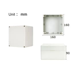 Junction ABS Box for Electronic Project Electrical Cable IP67 Outdoor Waterproof Plastic Cases DIY Sealed Enclosure Wire Box Kit