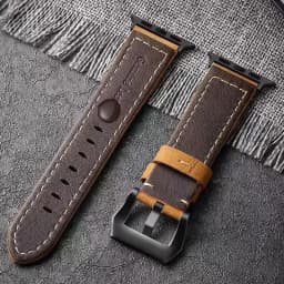 For Apple Watch Band High Quality Leather Strap Men for Series 12 11 10 9 7 8 Ultra 3 2 49mm 44mm 46mm Watch Band 45mm 41mm 42mm