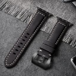 For Apple Watch Band High Quality Leather Strap Men for Series 12 11 10 9 7 8 Ultra 3 2 49mm 44mm 46mm Watch Band 45mm 41mm 42mm