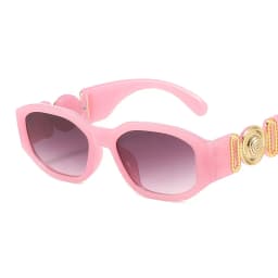 Vintage Polygon Sunglasses Woman Fashion Brand Small Frame Sun Glasses Female Personality Candy Colors Retro Designer Shades