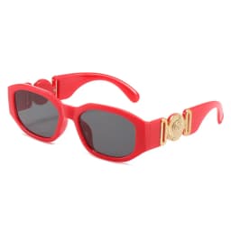 Vintage Polygon Sunglasses Woman Fashion Brand Small Frame Sun Glasses Female Personality Candy Colors Retro Designer Shades
