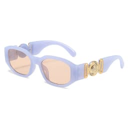 Vintage Polygon Sunglasses Woman Fashion Brand Small Frame Sun Glasses Female Personality Candy Colors Retro Designer Shades