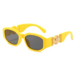 Vintage Polygon Sunglasses Woman Fashion Brand Small Frame Sun Glasses Female Personality Candy Colors Retro Designer Shades