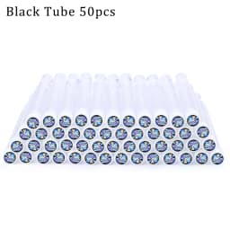 50/100pcs Diamond Eyebrow Brush Tube Disposable Eyelash Brush Reusable Crystal Eyelash Brush Replaceable Dust-proof Makeup Sets