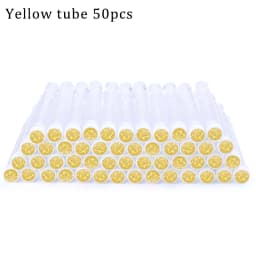 50/100pcs Diamond Eyebrow Brush Tube Disposable Eyelash Brush Reusable Crystal Eyelash Brush Replaceable Dust-proof Makeup Sets