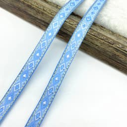2 yards 13mm Vintage Ethnic Embroidery Ribbon Lace Trim DIY Clothes Bag Accessories Embroidered Fabric