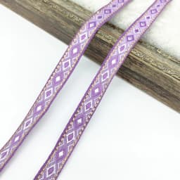 2 yards 13mm Vintage Ethnic Embroidery Ribbon Lace Trim DIY Clothes Bag Accessories Embroidered Fabric