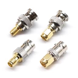 SMA Male Female to BNC Male Female adapter For Wireless LAN Devices, Coaxial cable, WiFi, Ham or Handheld Radios