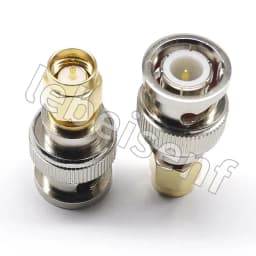 SMA Male Female to BNC Male Female adapter For Wireless LAN Devices, Coaxial cable, WiFi, Ham or Handheld Radios