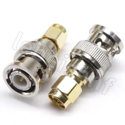 SMA Male Female to BNC Male Female adapter For Wireless LAN Devices, Coaxial cable, WiFi, Ham or Handheld Radios
