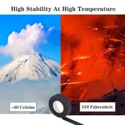 15M Heat-Resistant Flame Retardant Tape Cable Management Coroplast Adhesive Cloth Tapes For Car Harness Wiring Loom Protection