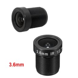 HD CCTV LENS 1080P 2.8/3.6/6mm Security Camera Lens M12 2MP Aperture F1.8, 1/2.5" Image Format Surveillance Camera Lens