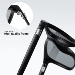 Classic Fishing Sunglasses Men Polarized Metal Square Frame UV400 Photochromic Goggles Women Driving Discoloration Eyewear