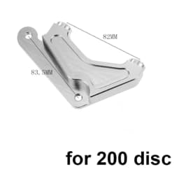 RPM Motorcycle Brake Caliper 4 Piston for Yamaha Aerox Nitro RSZ JOG BWS Zuma Dirt Bike GROM 200mm / 220mm Disc Brake Caliper