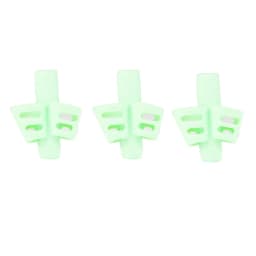 3Pcs/Set Soft Silica Pencil Grasp Two-Finger Gel Pen Grips Children Writing Training Correction Tool Pens Holding for Kids Gifts