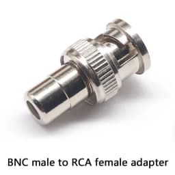 Surveillance video BNC female to BNC male BNC male to RCA female Q9 male to rca female Q9 female to AV male adapter