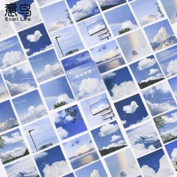46Pcs/Box Green Forest Series Stickers Aesthetic Stickers Diary Planner Decorative Mobile Stickers Scrapbooking Craft Sticker