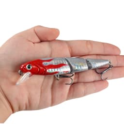 Multi Section Sea Bass Hard Fishing Lure 3D Fish Eyes 1PCS Crankbaits Minnow Fake Artificial Bait Suit for Fishing Carp Tackle