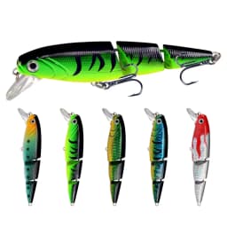 Multi Section Sea Bass Hard Fishing Lure 3D Fish Eyes 1PCS Crankbaits Minnow Fake Artificial Bait Suit for Fishing Carp Tackle