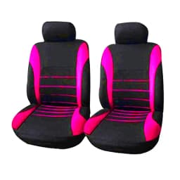Auto Parts Car Seat Cover Polyester Fabric 2/4/9 Piece Set Four Season Universal Front/Rear Car Seat Cushion