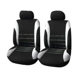 Auto Parts Car Seat Cover Polyester Fabric 2/4/9 Piece Set Four Season Universal Front/Rear Car Seat Cushion