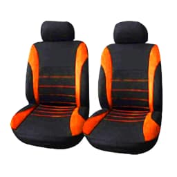 Auto Parts Car Seat Cover Polyester Fabric 2/4/9 Piece Set Four Season Universal Front/Rear Car Seat Cushion