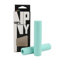 NPY Mountain Bike Handlebar Cover Pure Silicone Rubber High Density Ultra Light Waterproof And Anti-Skid Bicycle Grip Parts