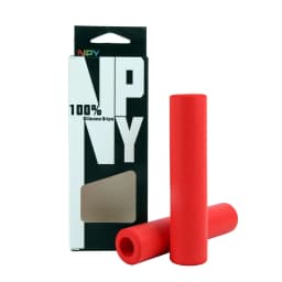 NPY Mountain Bike Handlebar Cover Pure Silicone Rubber High Density Ultra Light Waterproof And Anti-Skid Bicycle Grip Parts