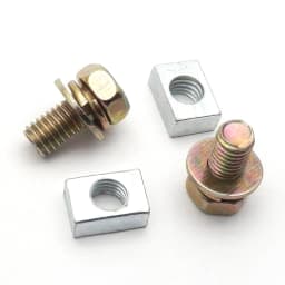 2 Set Universal Motorcycle Bike Scooter ATV DIRT Battery Terminal Nut and Bolt Screws Kit M5x10mm Interior Accessories 4Ah 5Ah