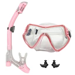 QYQ Diving Mask Professional Snorkel Diving Mask and Snorkels Goggles Glasses Diving Swimming Easy Breath Tube Set Snorkel Mask