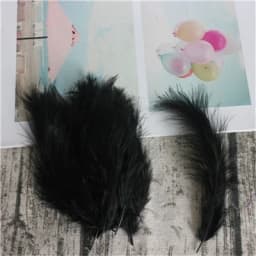 Natural Turkey Feathers Plumes 4-6 Inches 10-15cm Marabou Feather Plume Fluffy Wedding Dress DIY Jewelry Decor Accessories