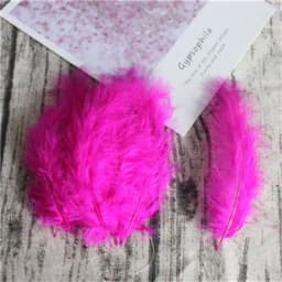Natural Turkey Feathers Plumes 4-6 Inches 10-15cm Marabou Feather Plume Fluffy Wedding Dress DIY Jewelry Decor Accessories