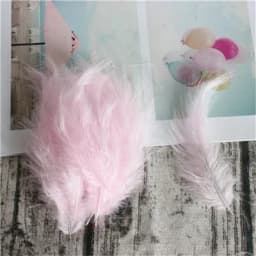 Natural Turkey Feathers Plumes 4-6 Inches 10-15cm Marabou Feather Plume Fluffy Wedding Dress DIY Jewelry Decor Accessories