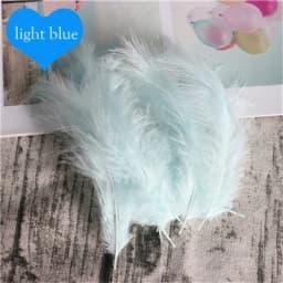 Natural Turkey Feathers Plumes 4-6 Inches 10-15cm Marabou Feather Plume Fluffy Wedding Dress DIY Jewelry Decor Accessories