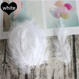 Natural Turkey Feathers Plumes 4-6 Inches 10-15cm Marabou Feather Plume Fluffy Wedding Dress DIY Jewelry Decor Accessories