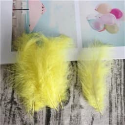 Natural Turkey Feathers Plumes 4-6 Inches 10-15cm Marabou Feather Plume Fluffy Wedding Dress DIY Jewelry Decor Accessories