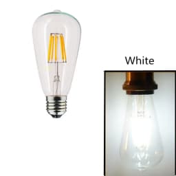 LED Edison Filament Light Bulbs Golden ST64 Dimmable E27 B22 2W 4W 6W 8W 10W 12W 220V 110V 2700K 6000K 360 Degree Energy Lamps