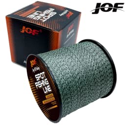 Invisible River Fishing Line 0.14-0.5mm Super Strong Multifilament Smooth Wire Unfade 8 Strands Braids 500M Speckled Gray-green