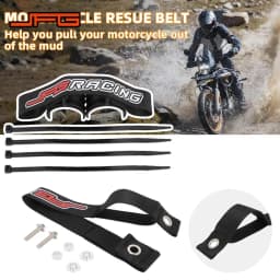 Motorcycle Front Rear Rescue Strap Pull Sling Belt Leashes For KTM EXC SXF XCW XCF EXCF XCFW SMR 250 300 350 400 450 505 530