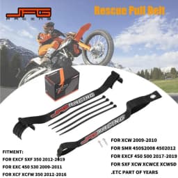 Motorcycle Front Rear Rescue Strap Pull Sling Belt Leashes For KTM EXC SXF XCW XCF EXCF XCFW SMR 250 300 350 400 450 505 530