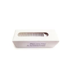 20 Pcs Ear Thermometer Cover Lens Filters Probe Cover Caps For Braun Thermoscan 7.6*3*2.8mm