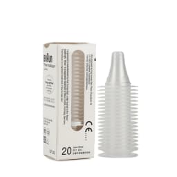 20 Pcs Ear Thermometer Cover Lens Filters Probe Cover Caps For Braun Thermoscan 7.6*3*2.8mm