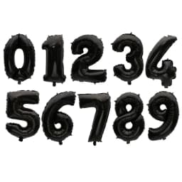 16 32 40 Inch Air Number Large Figures Foil Balloons Happy Birthday Wedding Party Decorations Baby Shower Globos