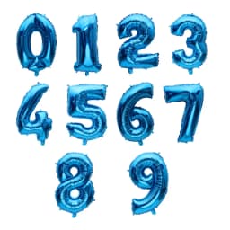 16 32 40 Inch Air Number Large Figures Foil Balloons Happy Birthday Wedding Party Decorations Baby Shower Globos