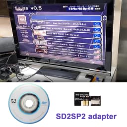 SD2SP2 Adapter TF Card Reader Replacement+Swiss Boot Disc Mini DVD for Nintendo Gamecube NTSC-U/NTSC-J/PAL Game Accessories