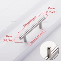 Apstelle Black Golden Cupboard Handle Brushed Stainless Steel Kitchen Cabinet Door Knob Furniture Drawer Pulls Bar Handle
