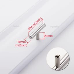 Apstelle Black Golden Cupboard Handle Brushed Stainless Steel Kitchen Cabinet Door Knob Furniture Drawer Pulls Bar Handle