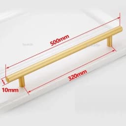 Apstelle Black Golden Cupboard Handle Brushed Stainless Steel Kitchen Cabinet Door Knob Furniture Drawer Pulls Bar Handle