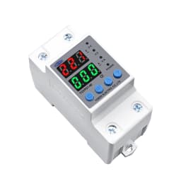 TOMZN DIN Rail 230V Adjustable Over Voltage And Under Voltage Protective Device Protector Relay TOVPD1-63-EC Colourful